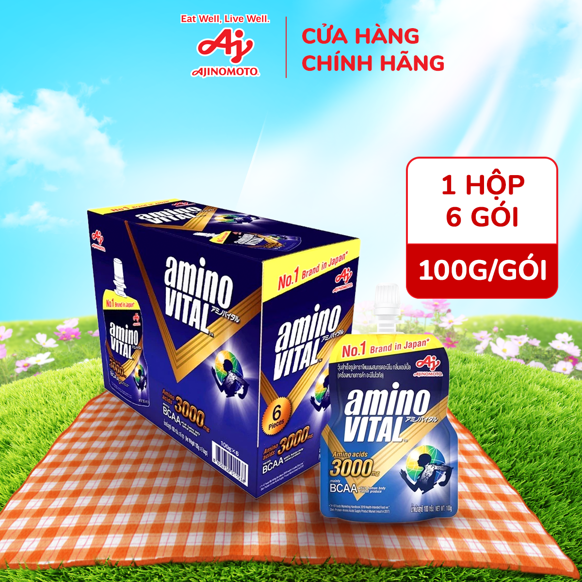 Combo 6 Gói Thức Uống Thể Thao “aminoVITAL”&hellip;