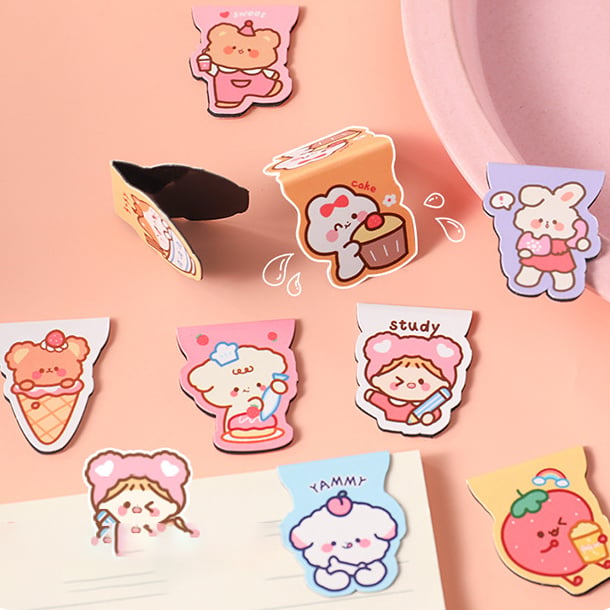 Bookmark nam châm kiểu hoạt hình dễ thương
