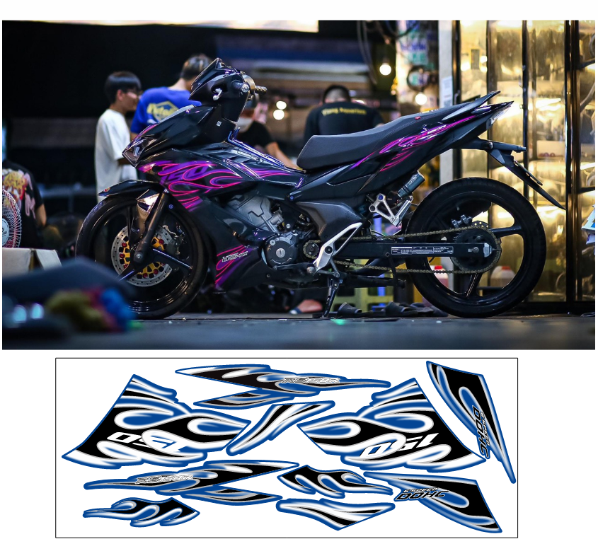 Tem rời winner x - mẫu lửa