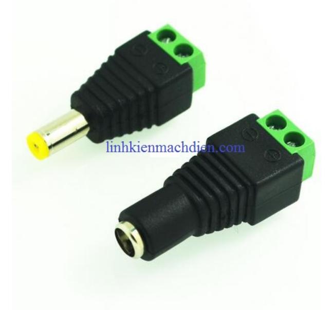 [HCM]Bộ chuyển đổi đực cái DC (1 đực 1 cái)