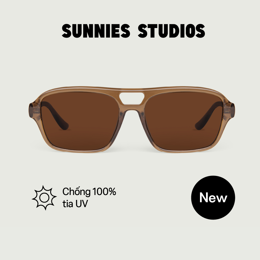 SUNNIES STUDIOS - Kính Mát Gọng Vuông Bern Doe - 60324RP-2-2