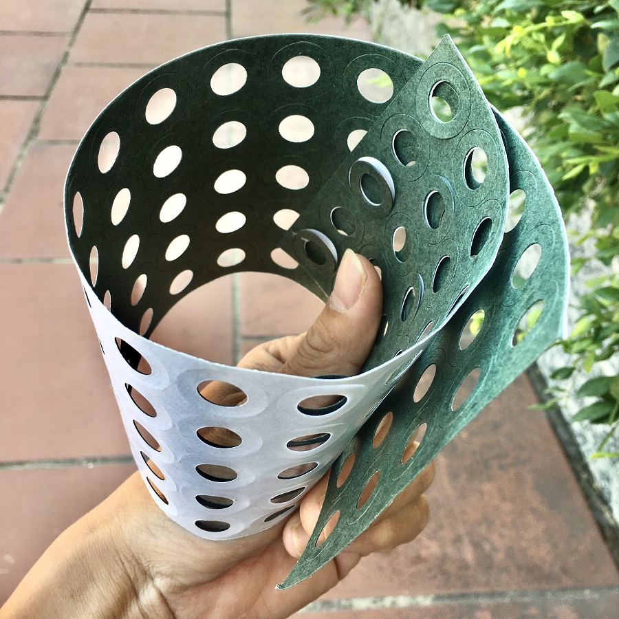 Miếng dán bảo vệ cực dương pin 18650 100 cái