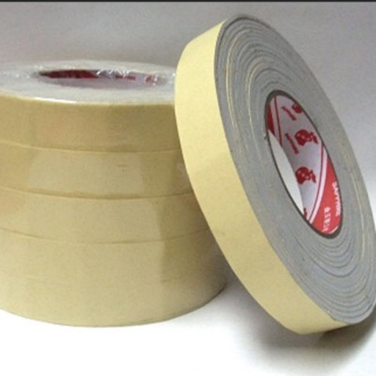 Băng keo xốp 2 mặt 2f4 - màu vàng
