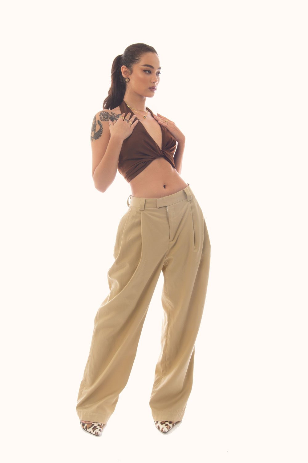 Quần Ống Rộng Karina Daphale