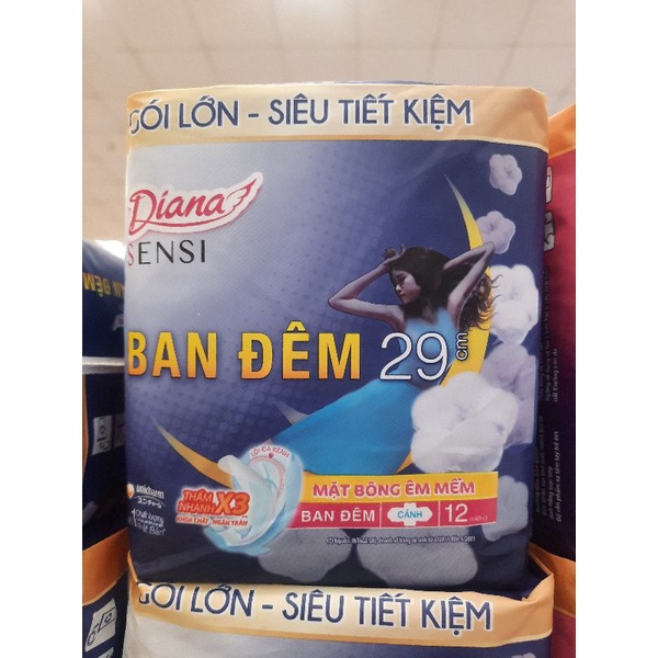 Bvs Diana ban đêm siêu thấm 29cm 12M