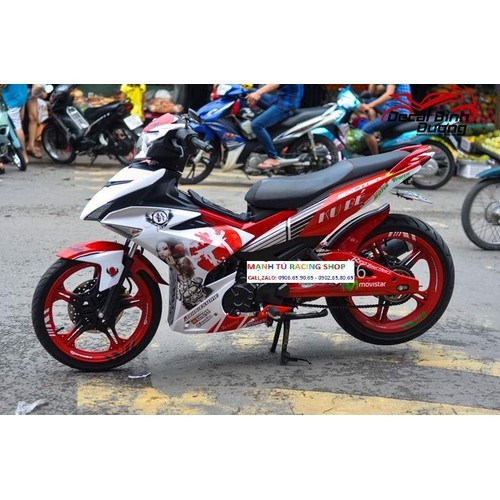 Ốp gấp sơn Exciter 150 - opgapson