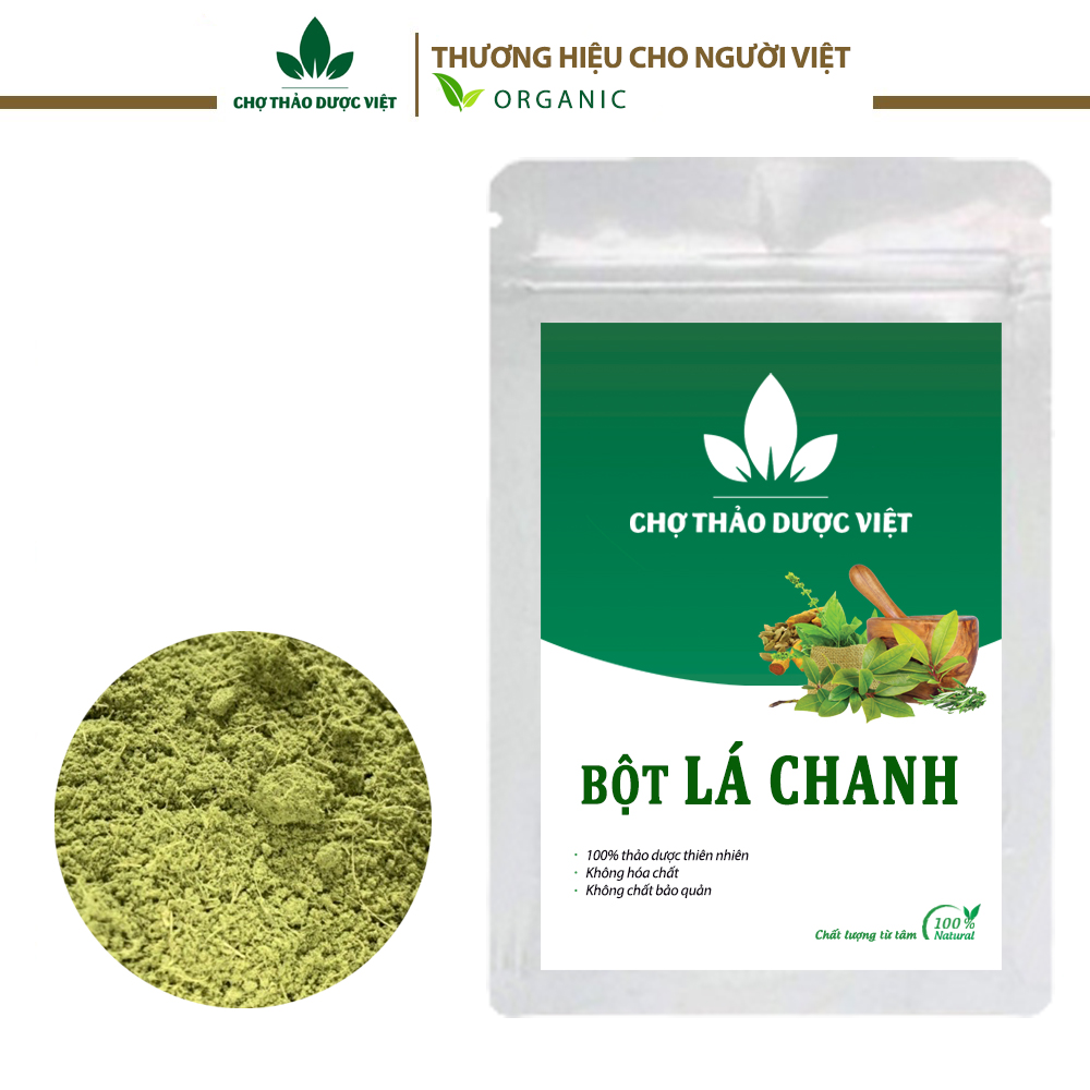 Bột lá chanh sấy lạnh nguyên chất 1kg - Chợ Thảo Dược Việt