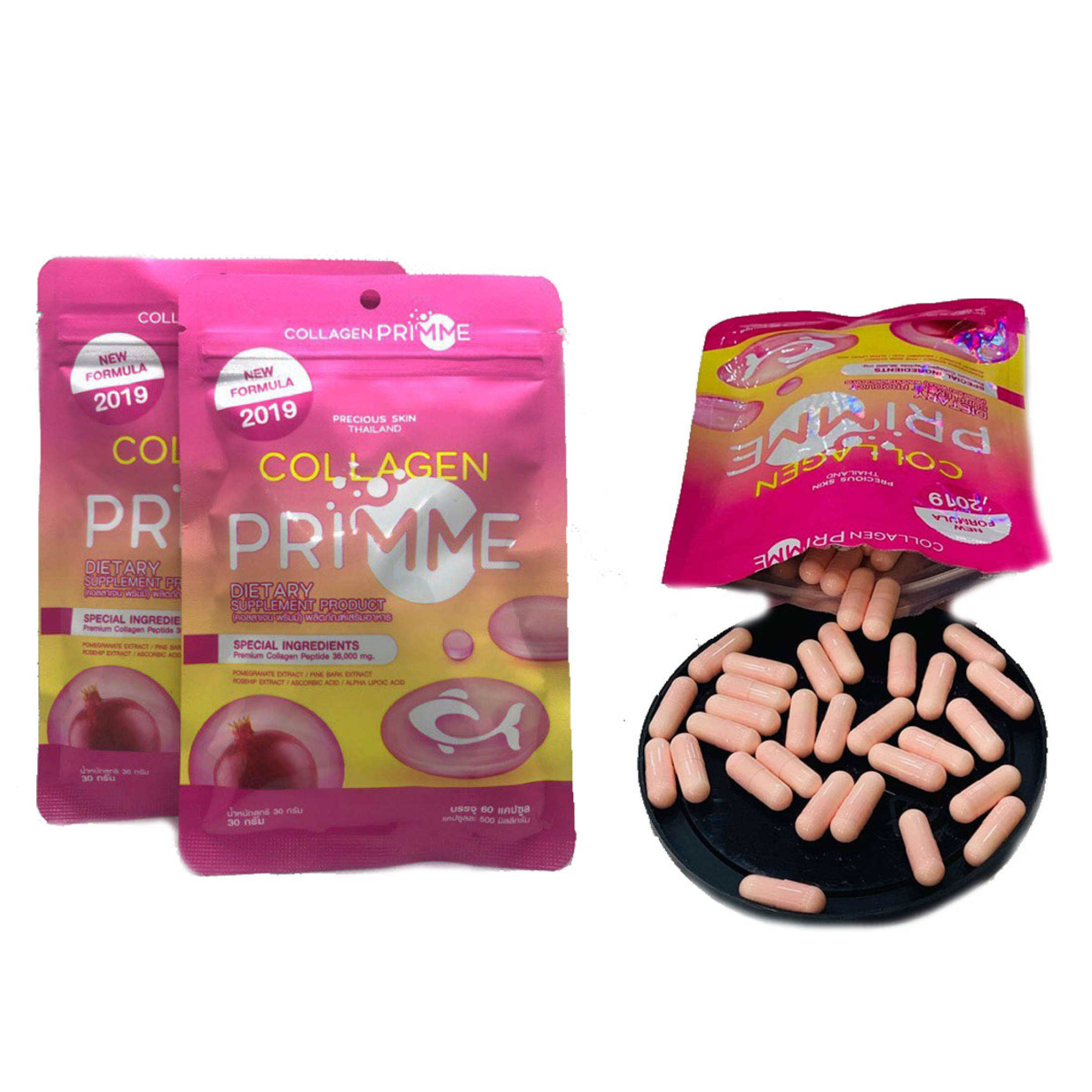 [HCM]Viên uống trắng da Collagen Primme Thái Lan
