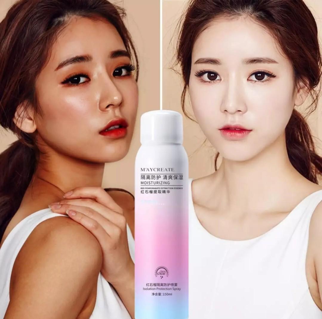 [ COMBO 5 CHAI ] Xịt dưỡng trắng Maycreat, Xịt chống nắng Maycreat, Xịt Make Up