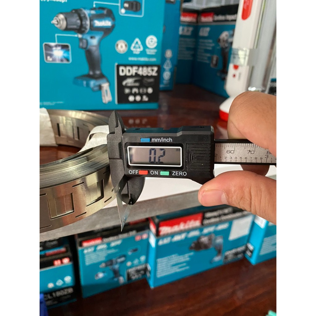 Kẽm Đôi 2 Hàng 0.2*27 Mm, Hàn Cell Pin 18650.