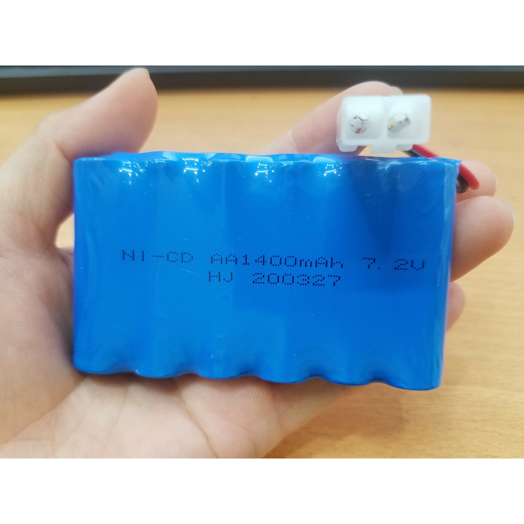 Pin ô tô 7.2v 1400mah chân ket2p, cam kết hàng chất lượng cao giá tốt
