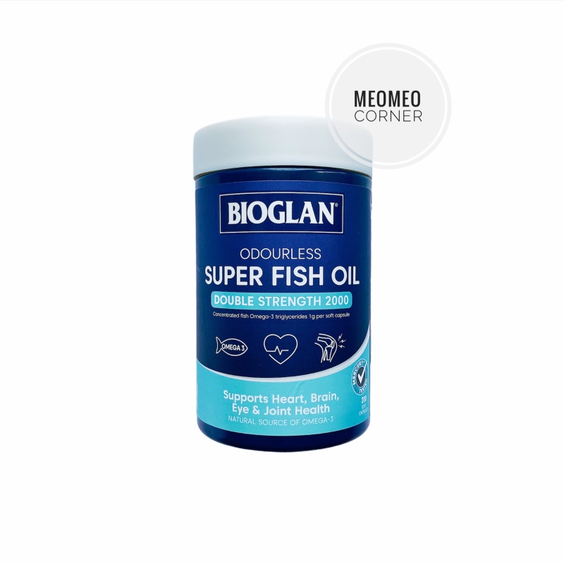 Dầu Cá Bioglan Fish Oil 2000 200v Úc nhập khẩu