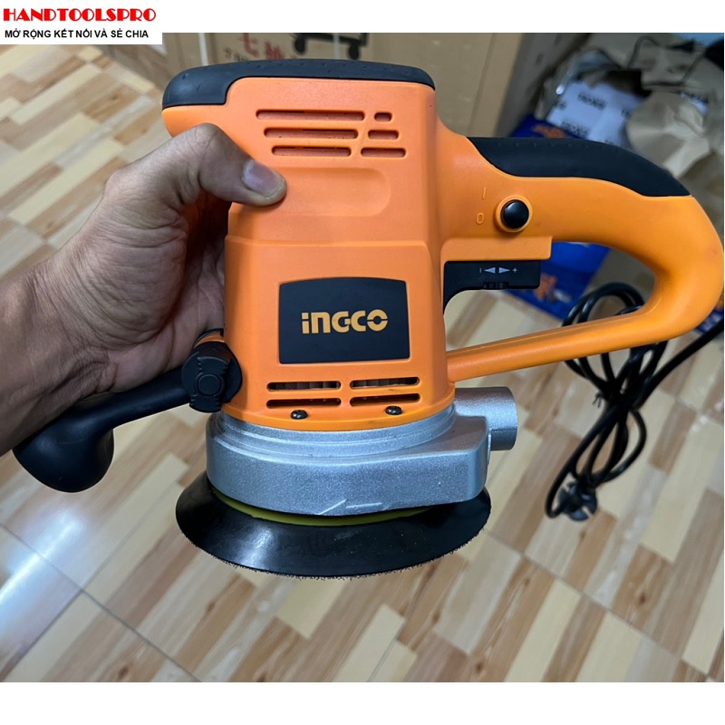 150mm Máy chà nhám tròn 450W siêu khỏe , siêu mạnh INGCO RS4501.2