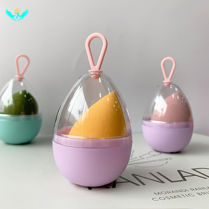 Beauty Egg Sponge Egg Puff Storage Box Hook Breathable Anti-mold Gourd Makeup Egg Box HOMP