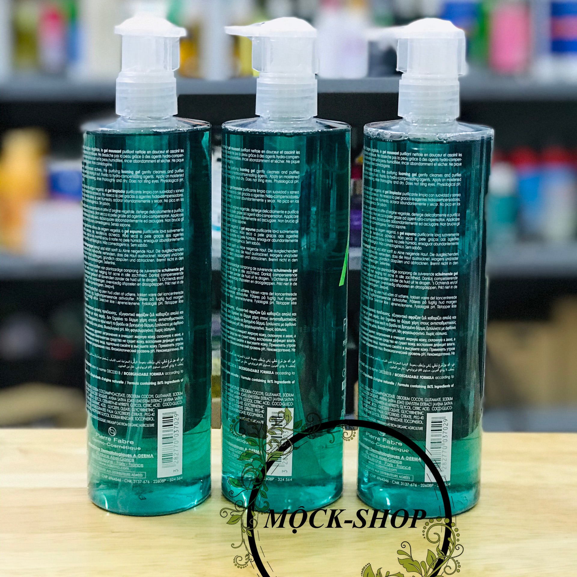 Sữa rửa mặt da dầu mụn - A-Derma Purifying Foaming gel Phys-AC 400ml