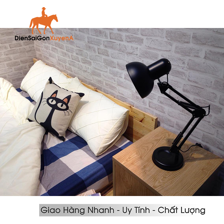 Đèn Kẹp Bàn Cho Phòng Làm Việc, đèn đọc sách, đèn ngủ Kiểu Pixar - Không kèm bóng - Điện Sài Gòn Xuyên Á