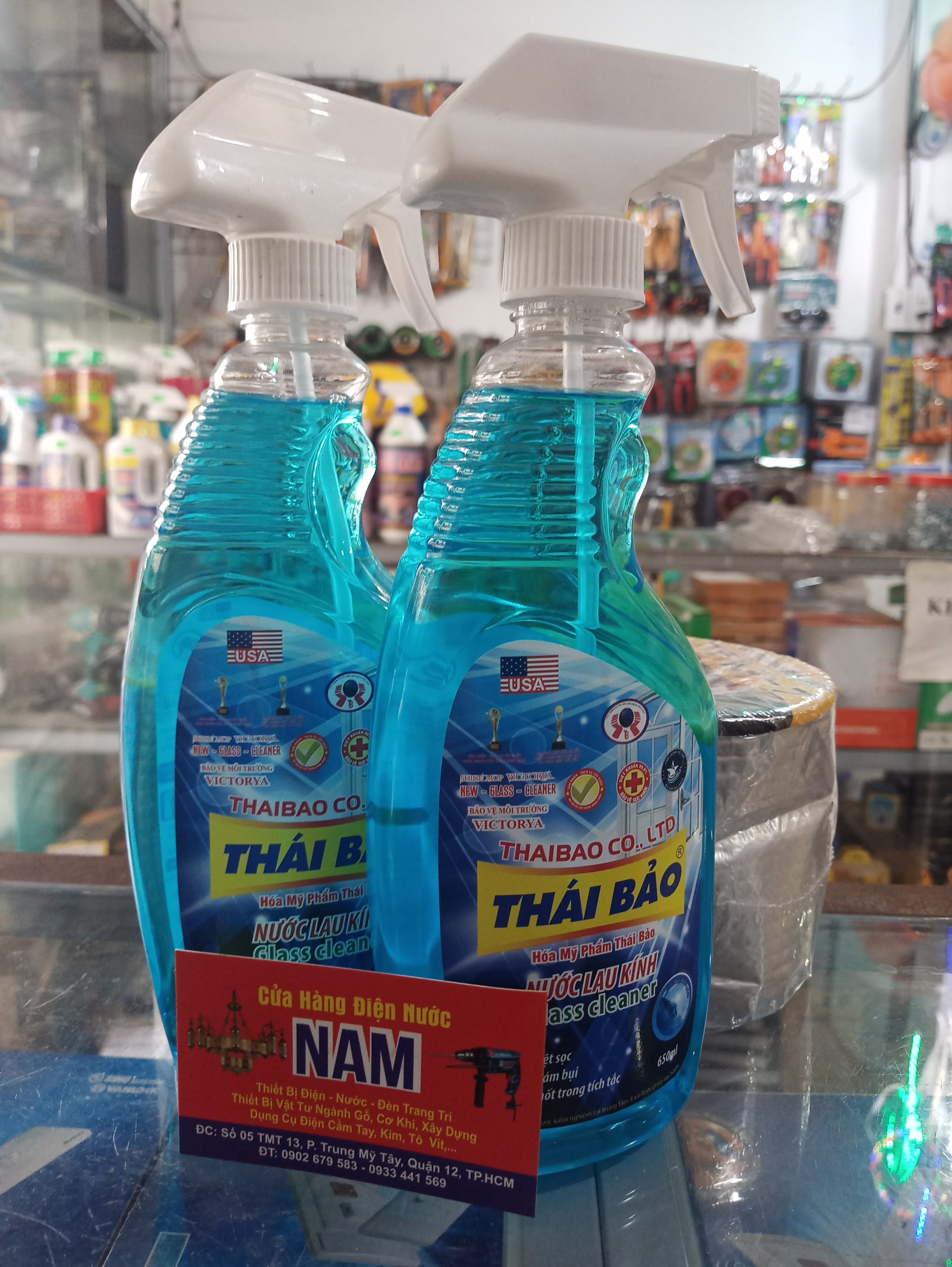 [HCM]NƯỚC RỬA KIẾNG/ KÍNH THÁI BẢO 650ML