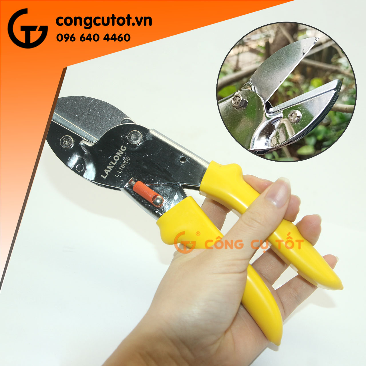 Kéo cắt cành cây LANLONG LL16005 200mm