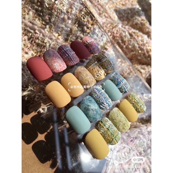 Set 6 hũ nhũ dạ mới nhất MOON NAIL