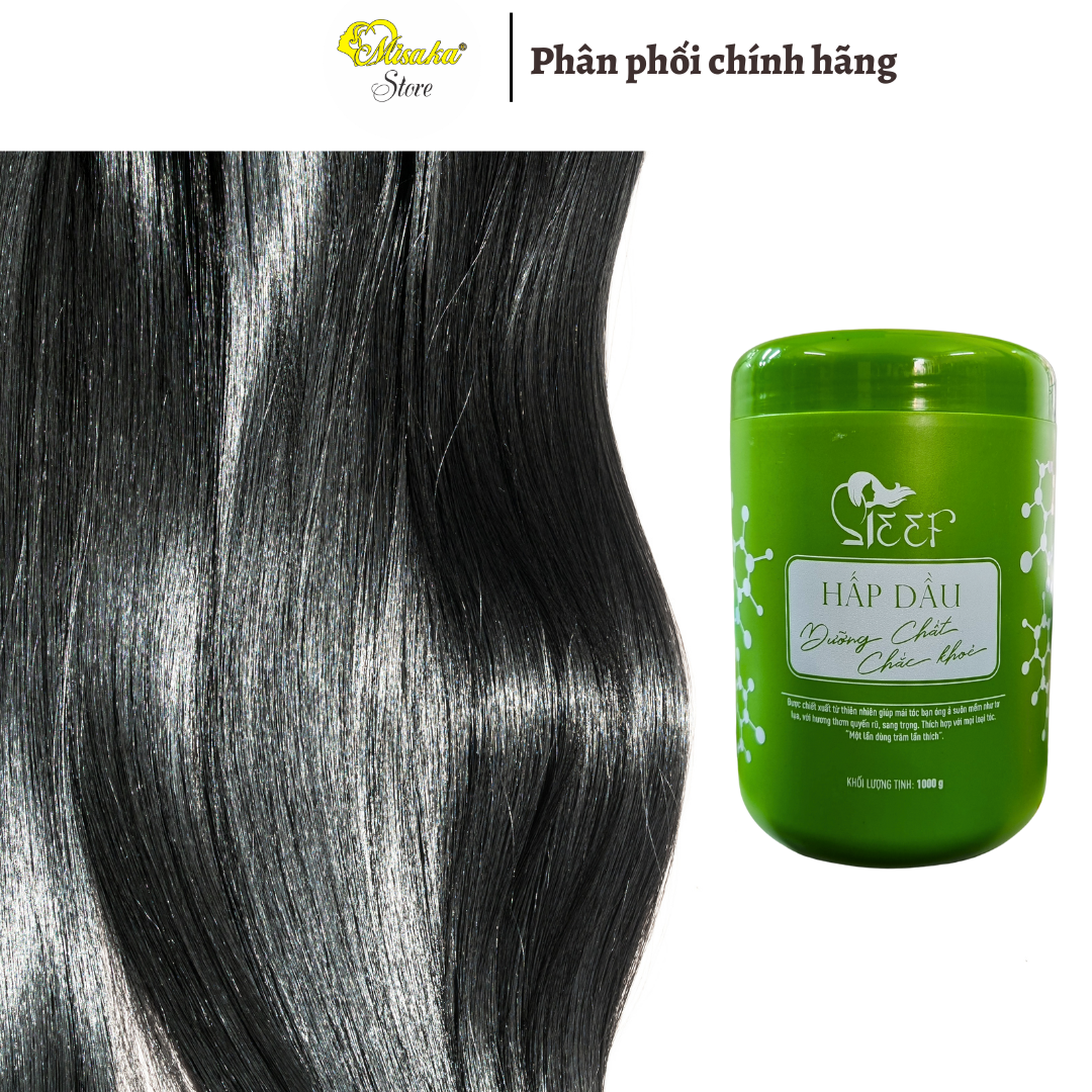 Kem ủ Xả hấp dầu Collagen mềm mượt Sieef 870ml