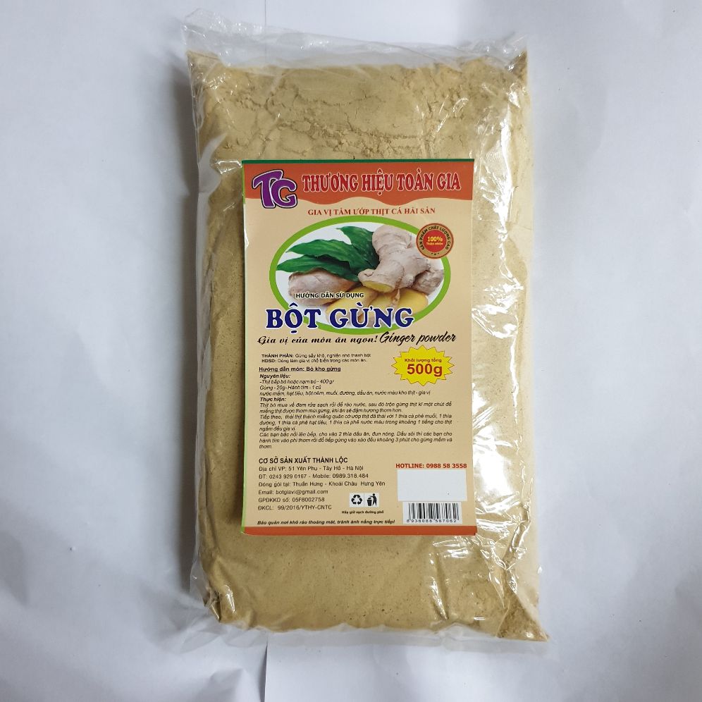 Bột gừng