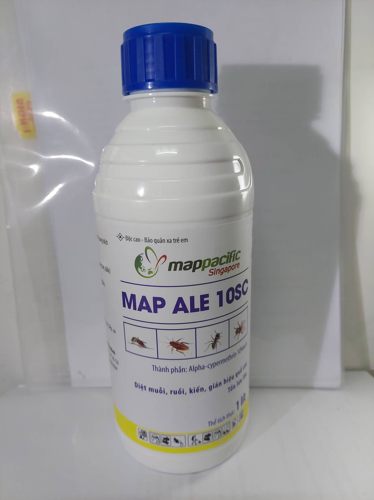 (Chính hãng) Map ALE 10SC (1 lít) Map Pacific - Singapore - Thuốc diệt Muỗi và côn trùng (ruồi, kiến, gián...)