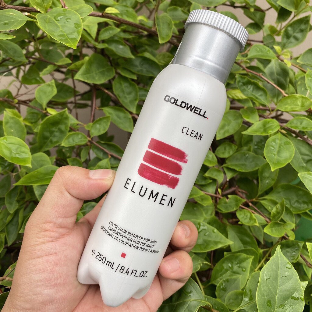[HCM]DUNG DỊCH RỬA MÀU NHUỘM DÍNH TRÊN DA GOLDWELL ELUMEN CLEAN COLOR FOR SKIN 250ML