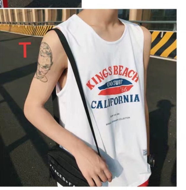 Áo tanktop King chữ ngực DTR0320
