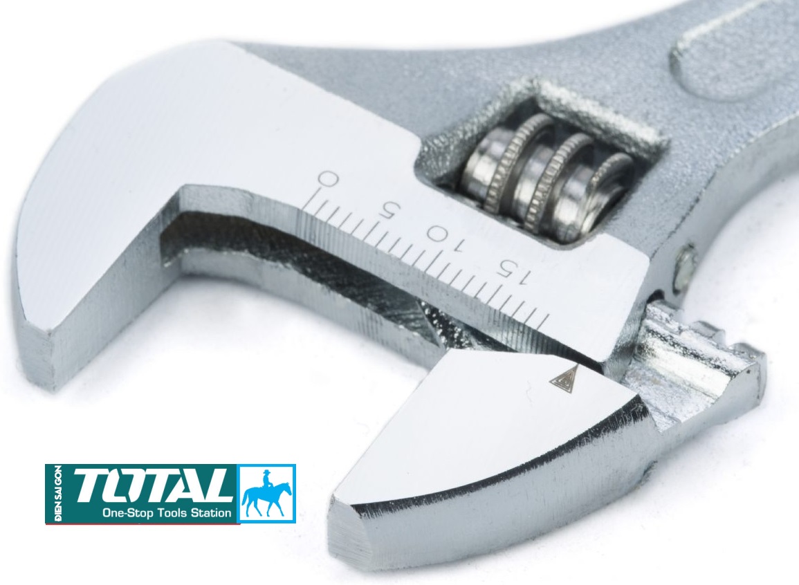Mỏ lết 200mm 8inch Adjustable Wrench Total THT101083