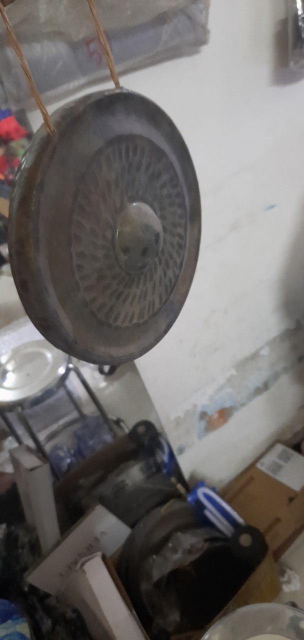 Cồng chiêng đồng size 30cm( có núm tặng dùi gõ )