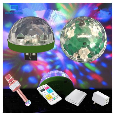 [HCM]Đèn Led USB Vũ Trường Mini Cảm Ứng Theo Nhạc