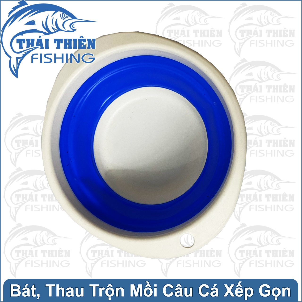 Bát Trộn Mồi Câu Cá Thau Pha Mồi Xếp Gọn Tiện Lợi