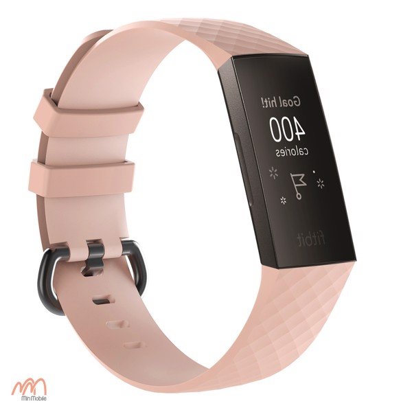 Dây đồng hồ Fitbit charge 3 vân nhám