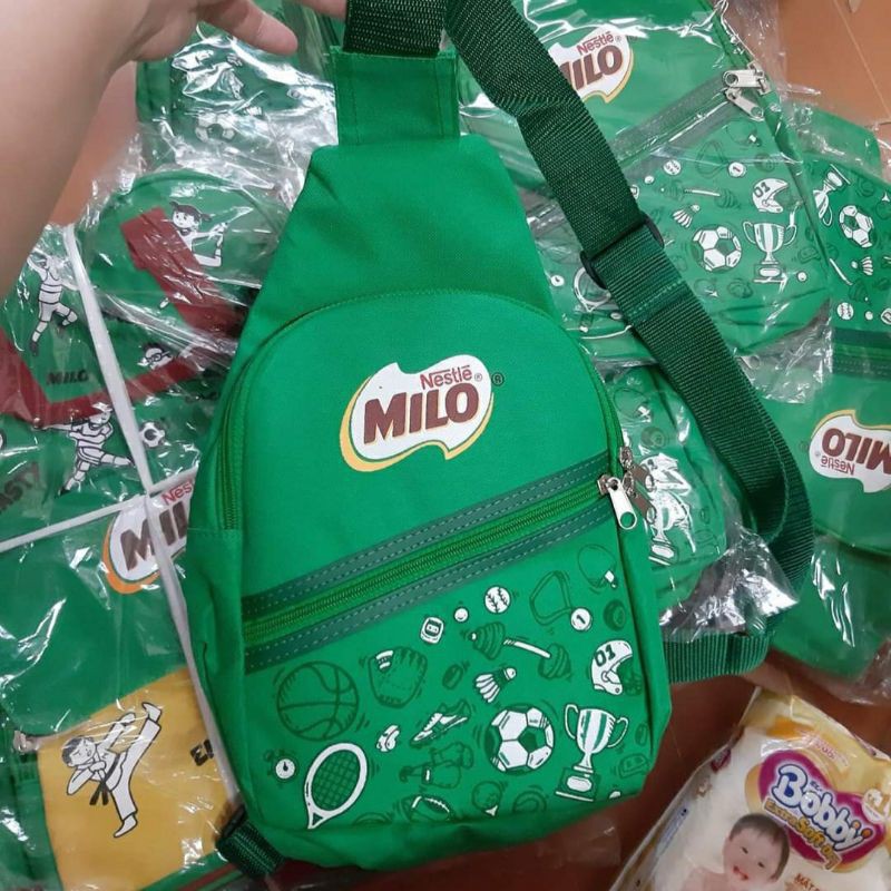 Túi Đeo Chéo 2 Ngăn MILO - Túi Thể Thao Du Lịch