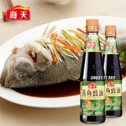 Xì Dầu Hấp Cá Hải Thiên 450ml