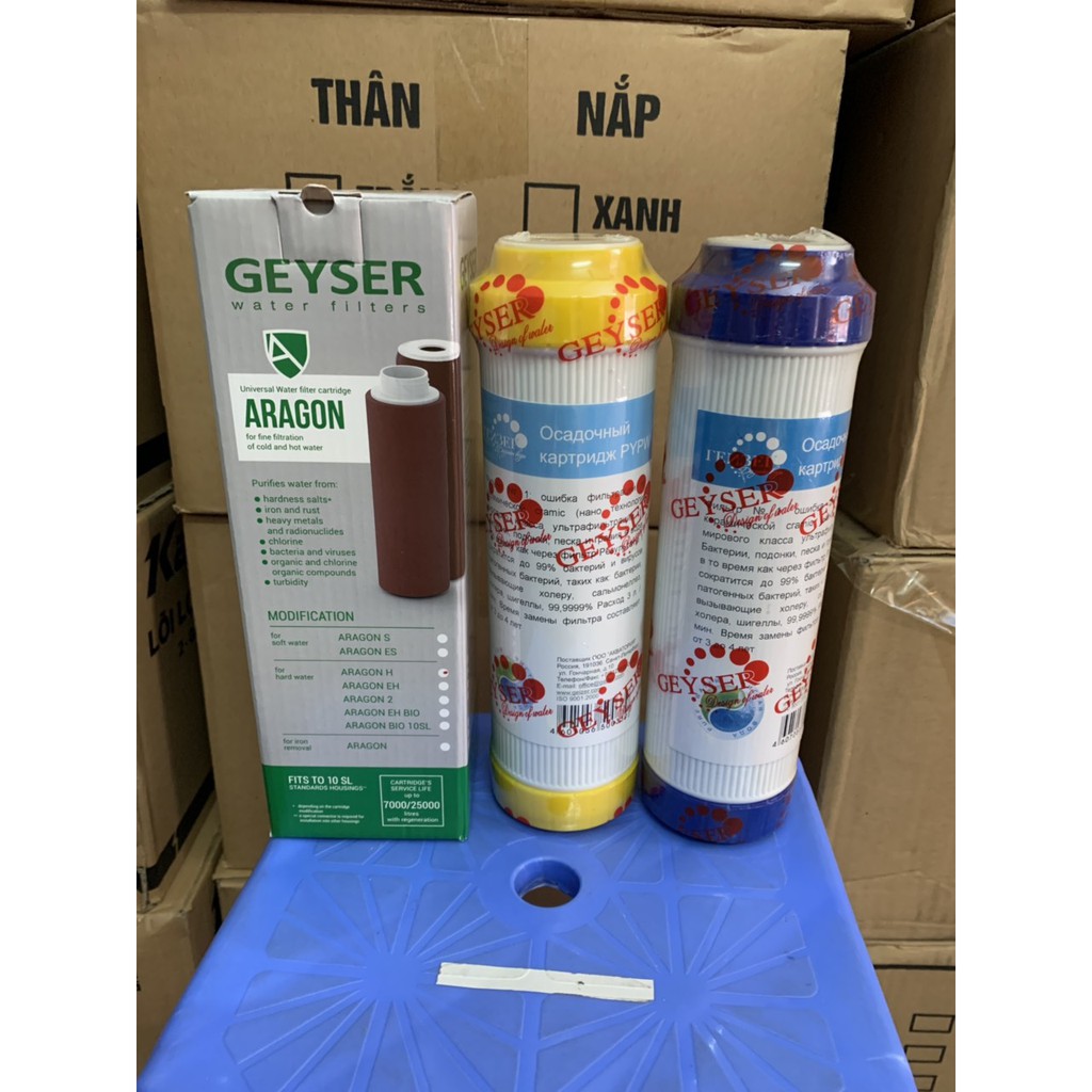 Lõi Lọc 123 Geyser NaNo