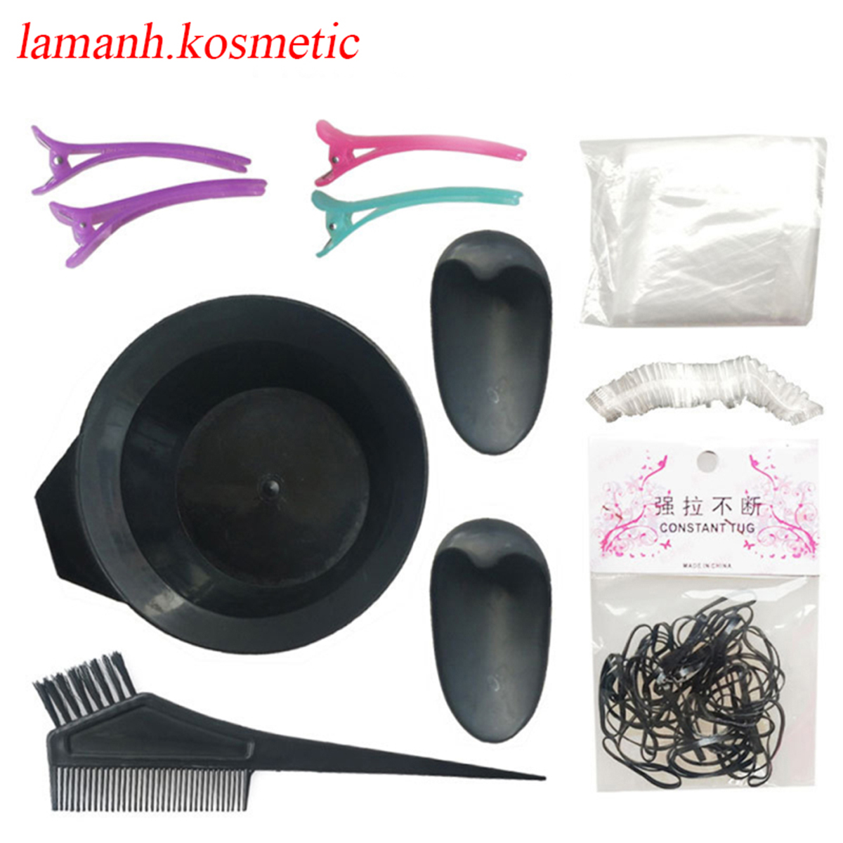 DỤNG CỤ  BÁT CHỔI NHUỘM TÓC TẠI NHÀ