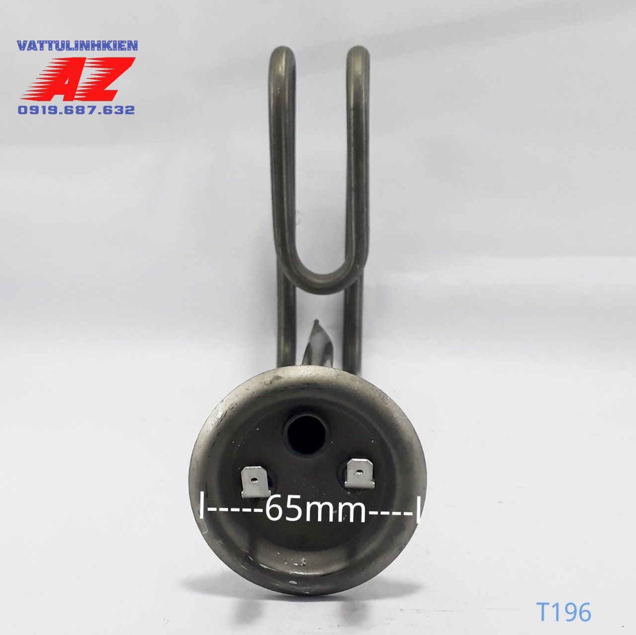 Ruột đốt Bình nước nóng ROSSI - Tân Á cong bát tròn 6.5cm