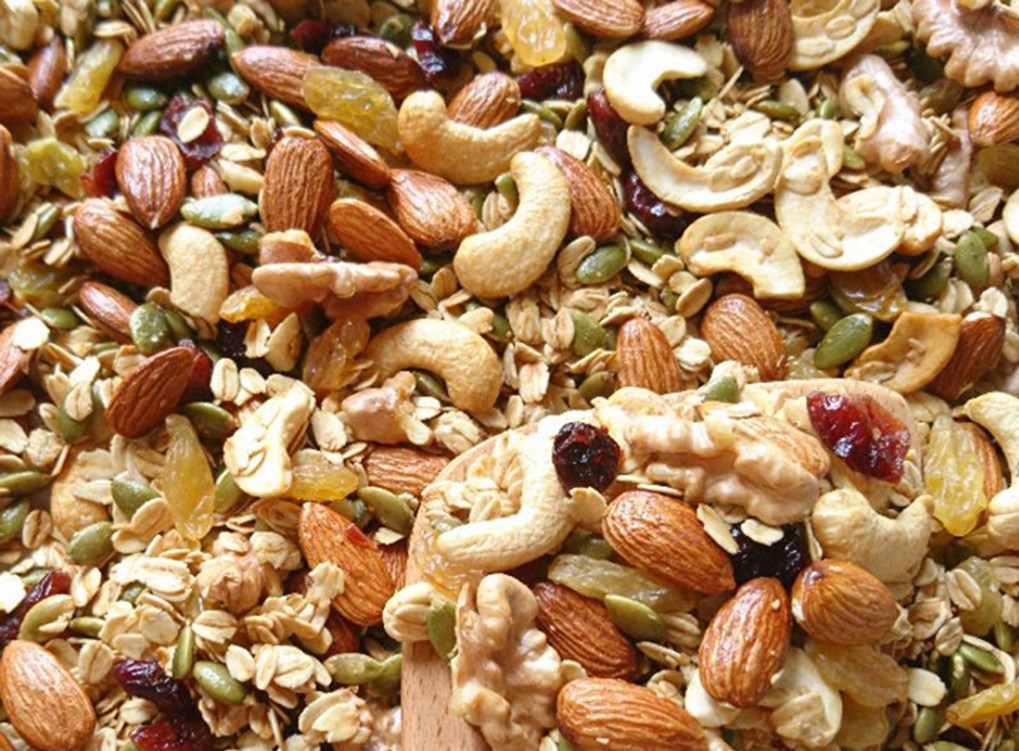 500g GRANOLA Hạt dinh dưỡng ( Có ÓC CHÓ )