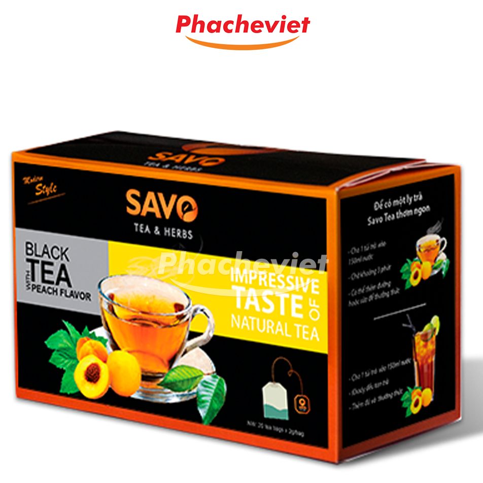 Trà Savo Trà Đào túi lọc