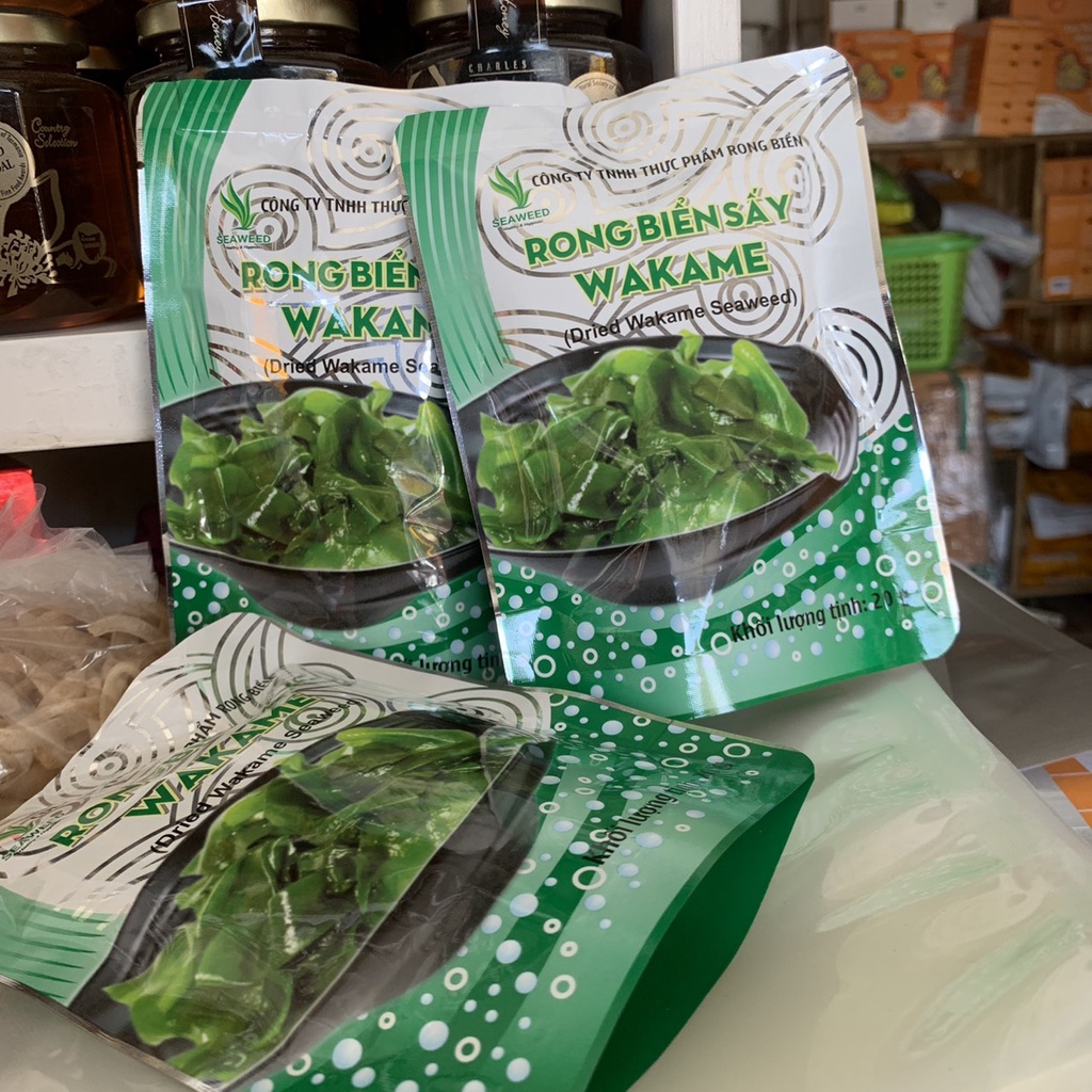 Rong biển sấy Wakame gói 20g