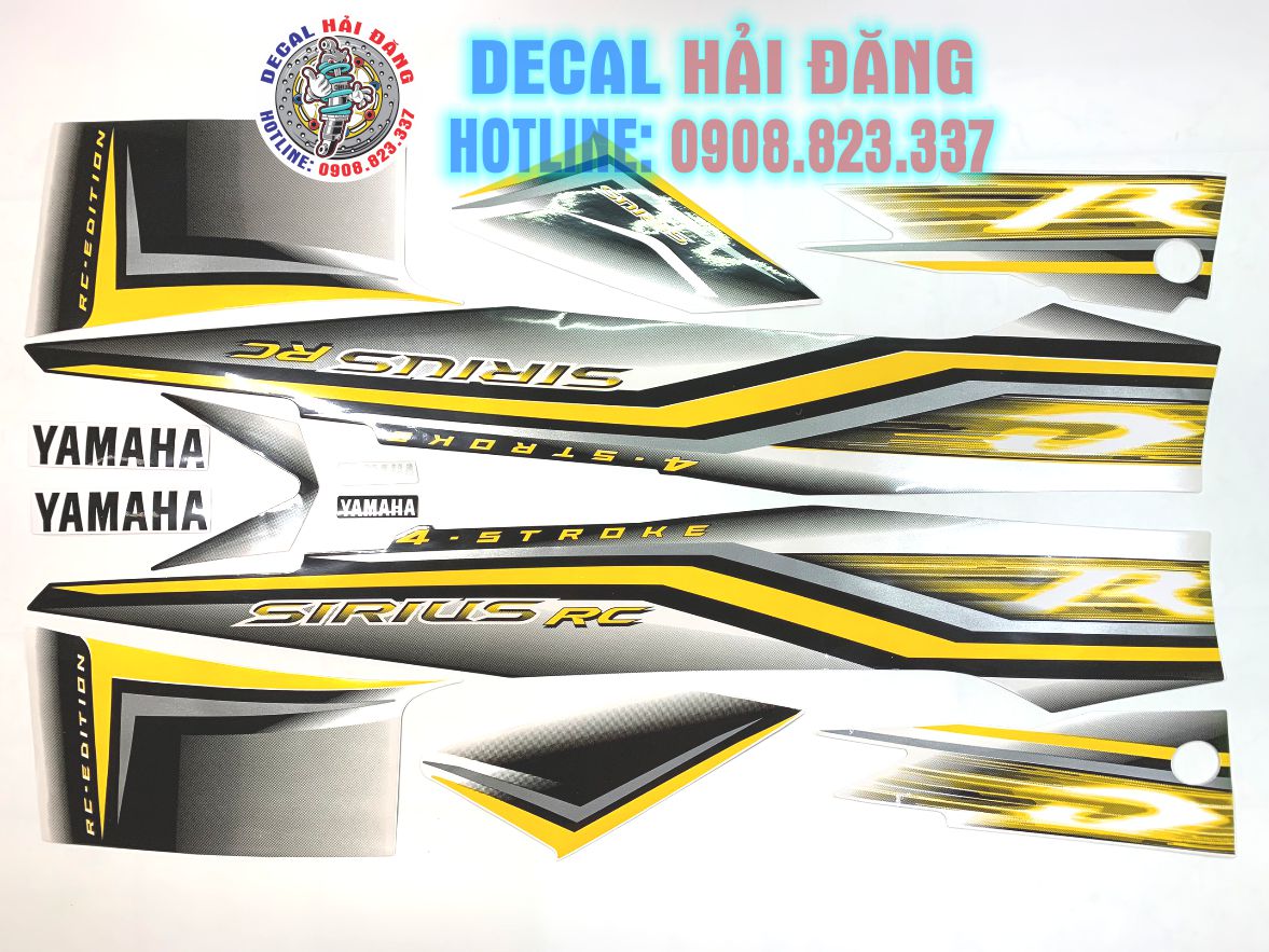 Tem Sirius RC 2010 zin thái cao cấp