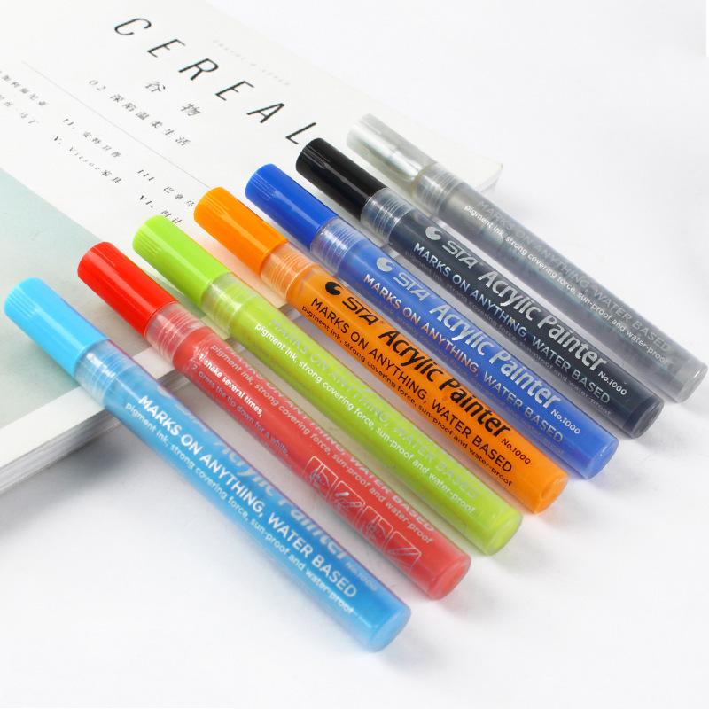 Bộ Bút Sơn Acrylic STA Painter 12/24 Màu