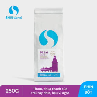 Cà phê pha phin SHIN Cà phê_Cà phê đặc sản Đà Lạt túi 250g thumbnail