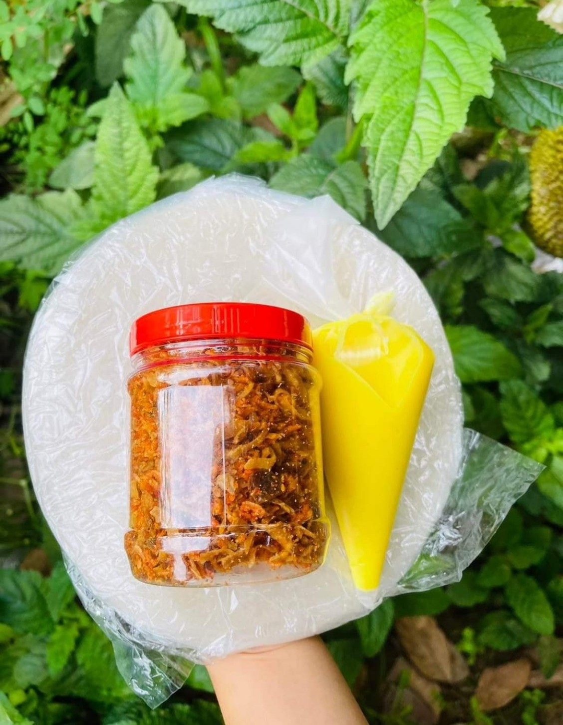 COMBO BÁNH TRÁNG MUỐI RUỐC HÀNH PHI