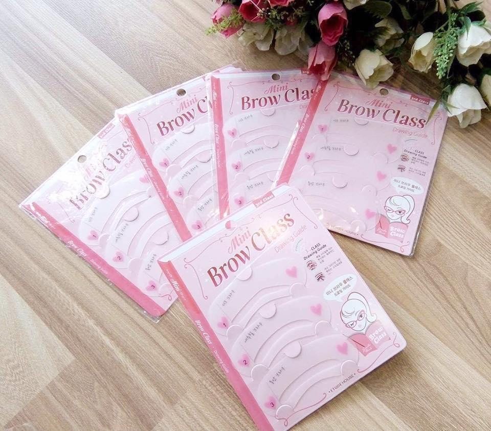 [HCM]Bộ 3 khung kẻ chân mày Brow Class