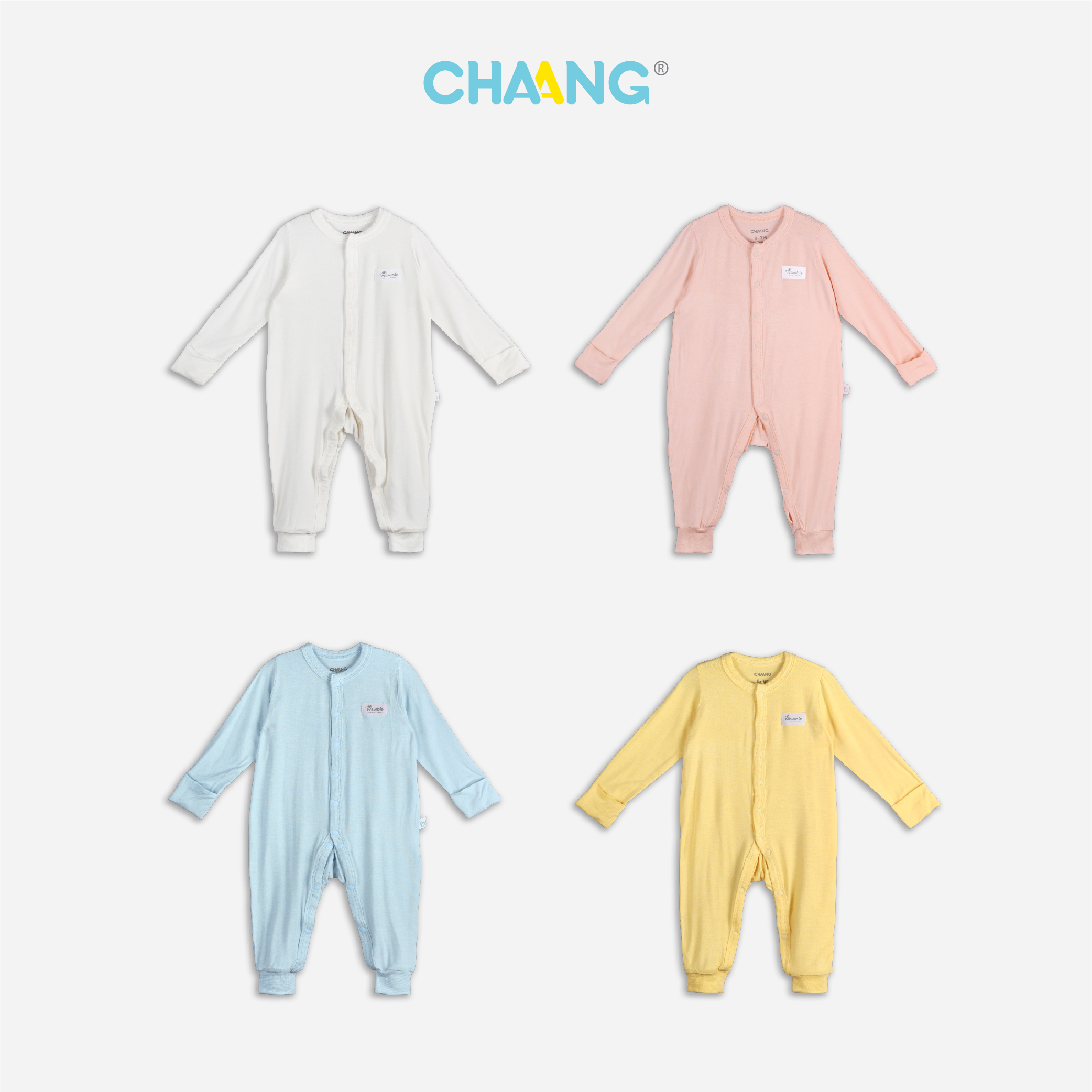 [CHAANG] Bộ body cúc sơ sinh giữa Pool Chaang