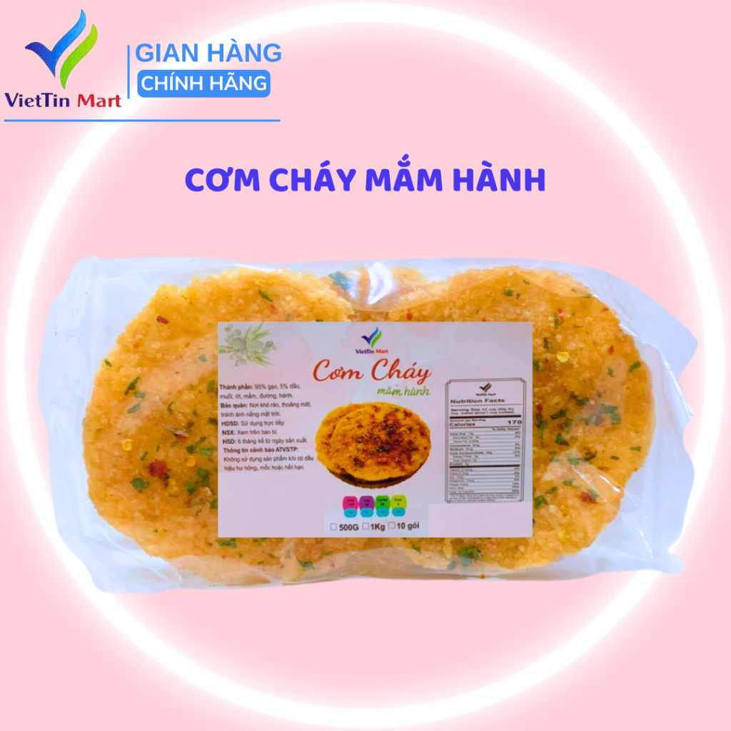 Combo 35 gói cơm cháy chiên mắm ớt - Viettin Mart