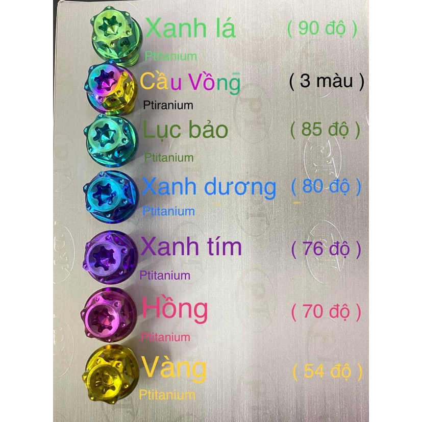 ốc titan 6li20 dù to dày bắt baga, dàn áo ( ốc titan 6ly20 dù dày, ốc titan 6 ly 20 dù to )