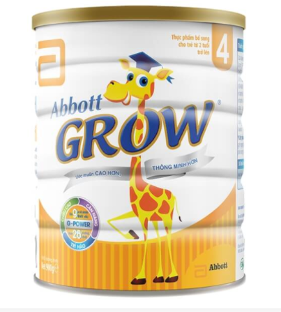 [Date 6.2026] Sữa Abbott Grow 4 lon 900g (trên 2 tuổi)